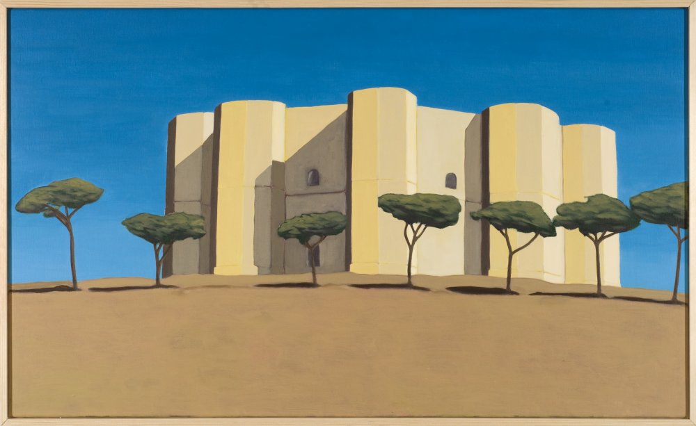 Castel del Monte III, (Italien Italy)  Acryl/Leinwand  2007  100 x 60 cm