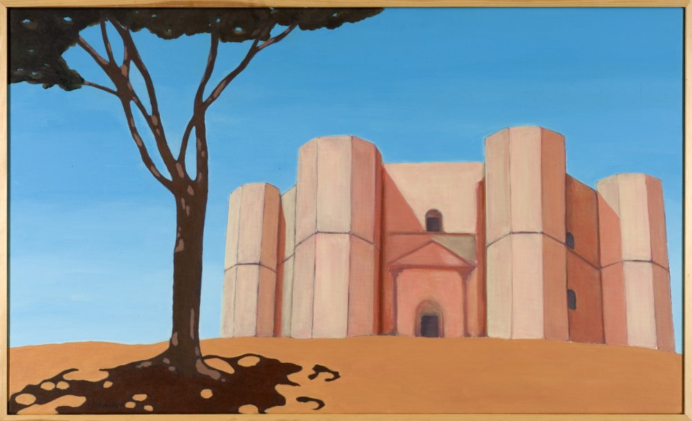 Castel del Monte II, (Italien Italy)  Acryl/Leinwand  2007  100 x 60 cm