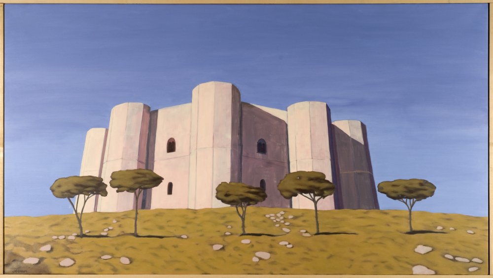 Castel del Monte IV, (Italien Italy)  Acryl/Leinwand  2007  180 x 100 cm